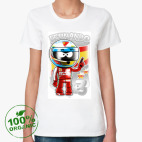 Женская футболка органик