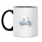 Кружка двухцветная