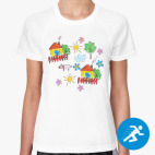 Женская спортивная футболка