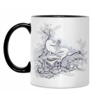 Кружка двухцветная