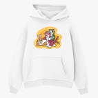 Толстовка худи оверсайз