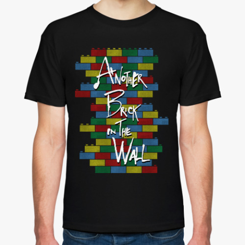 Футболка с принтом Another Brick In The Wall