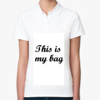 Женская рубашка поло