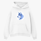 Толстовка худи оверсайз