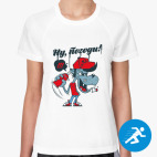 Женская спортивная футболка