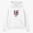 Толстовка худи оверсайз