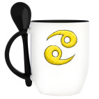 Кружка с ложкой