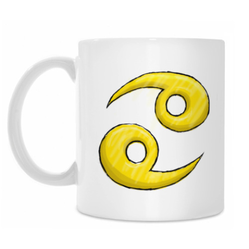 Кружка с принтом 'Рак'