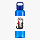 Прозрачная спортивная бутылка