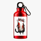 Металлическая бутылка 400 мл UV-DTF