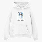 Толстовка худи оверсайз