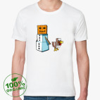 Мужская футболка органик