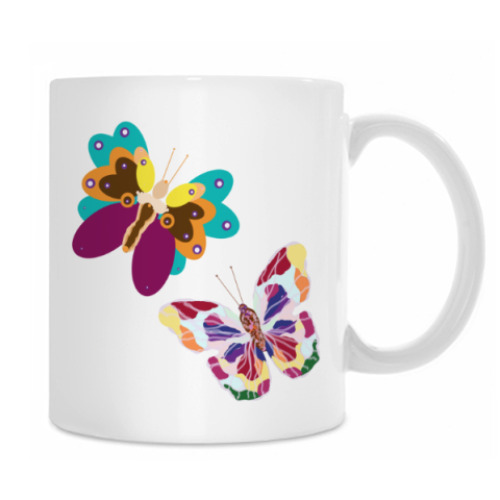 Кружка с принтом Романтичный обезьян