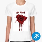 Женская спортивная футболка