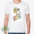 Мужская футболка органик