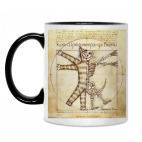 Кружка двухцветная