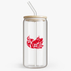 Банка с бамбуковой крышкой