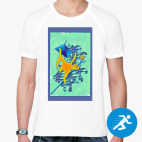 Мужская спортивная футболка