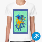 Женская спортивная футболка