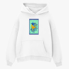 Толстовка худи оверсайз