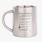 Кружка металлическая