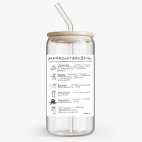 Банка с бамбуковой крышкой