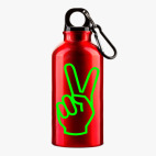 Металлическая бутылка 400 мл UV-DTF