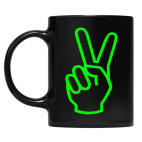 Кружка цветная UV-DTF