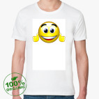 Мужская футболка органик