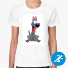 Женская спортивная футболка