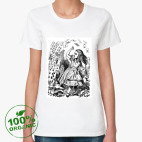 Женская футболка органик