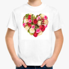 Сердце из роз