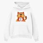 Толстовка худи оверсайз