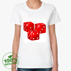 Женская футболка органик