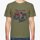 Классическая футболка Full of shit