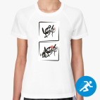 Женская спортивная футболка