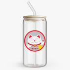 Банка с бамбуковой крышкой