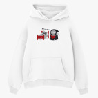 Толстовка худи оверсайз