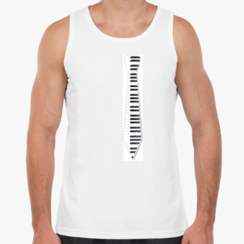 Майка с принтом Галстук