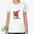 Женская футболка органик