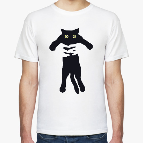 Футболка с принтом Little Cat in Hands