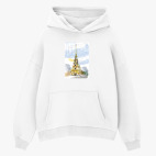 Толстовка худи оверсайз