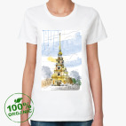 Женская футболка органик