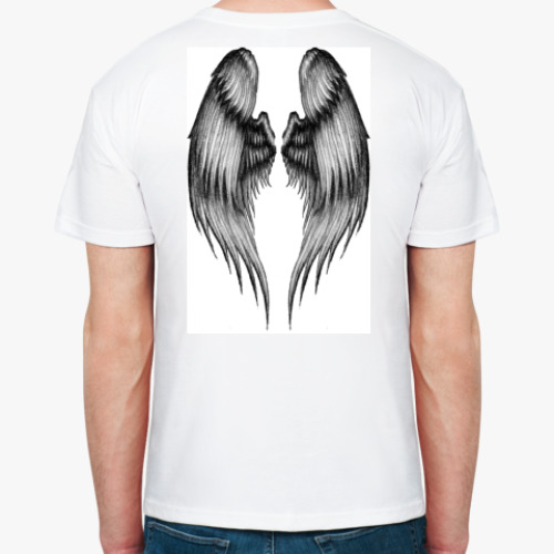 Футболка с принтом архангел