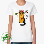 Женская футболка органик