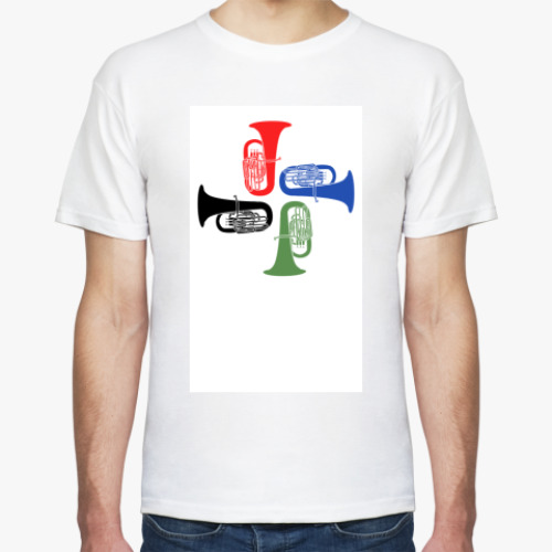 Футболка с принтом Туб-туба!