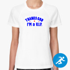 Женская спортивная футболка