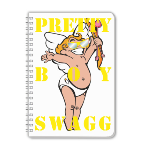 Тетрадь с принтом SWAGG