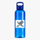 Прозрачная спортивная бутылка