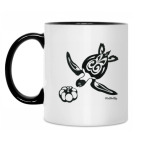 Кружка двухцветная